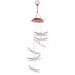 Solar Dragonfly Wind Chimes Outdoor Solar Powered Lights Outside Clearance Waterproof Memorial Windchime Garden Yard Patio Porch Home Decor