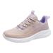 ZHAGHMIN Outdoor Women S Sneakers with Arch Support Mesh Breathable Running Shoes Non-Slip Lightweight Soft Sole Tennis Sports Shoes Purple Size7.5