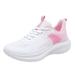 ZHAGHMIN Women Running Sneakers Lightweight Tennis Shoes Non Slip Gym Workout Shoes Breathable Soft Sole Mesh Walking Womens Sneakers White Size8.5