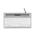 BakkerElkhuizen S-board 840 keyboard USB QWERTZ German Light grey,...