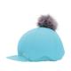 Hy Sport Active Hat Silk with Interchangeable Pom Pom Jewel Blue - One Size