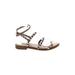 Steve Madden Sandals: Brown Print Shoes - Women's Size 9 1/2 - Open Toe