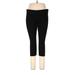 H&M Leggings Skinny Leg Cropped: Black Solid Bottoms - Women's Size X-Large