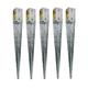 5 x Fence Post Holder 75mm posts Support Drive Down Spike Wedge Grip Galvanised for 75mm x 75mm posts, 600mm spike (3" x 24") Eliza Tinsley Swiftpost, Pack of 5