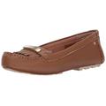 UGG Women's Classic Moccasin Loafer, Chestnut, 4 UK