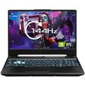 MESH Computers ASUS TUF Gaming F15 FX506HE 15.6-inch FHD 144Hz Gaming Laptop (Intel Core i7-11800H, 32 GB RAM, 1000 GB SSD, NVIDIA GeForce RTX 3050Ti 4GB GDDR6, Wi-Fi 6, Windows 11 Pro)