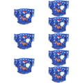 ibasenice 8 Pcs Diaper Pants Newborn Swim Diapers Prevail Adult Diapers Cloth Nappy Inserts Washable Pocket Nappy Baby Swim Diapers Newborn Cloth Diapers Velvet Toddler Aldult Shorts