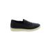Ecco Sneakers: Slip-on Platform Casual Black Print Shoes - Women's Size 6 - Almond Toe