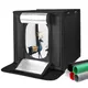 45cm 65cm 77cm tenda da tiro da tavolo Studio fotografico Kit Softbox con 5 sfondo in PVC Lightbox