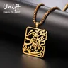 Unift Punk Friendship Love iran persiano fsi Hafez collana con poesia per donna uomo accessori per