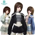 NEUE 1/3 1/4 BJD Puppe Kleidung SD DD Spielzeug Kugelgelenk Puppe Mode hohe-aufstieg jacke mit