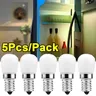 5/1pcs LED Kühlschrank Lampe E14 Glühbirne 220V LED Kühlschrank Lampe Schraube Lampe für Kühlschrank