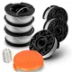 3/6Pack For Black & Decker Replacement String Trimmer Line Spool AF-100 Eater For Cordless Grass