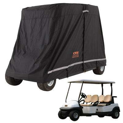 VEVOR 4 Passenger Golf Cart Cover Fits for Waterproof, Sunproof, and Dustproof