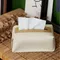 Household Tissue Box Holder Napkin Box tissue box cover Waterproof Tissue Case Tissue Holder boite a