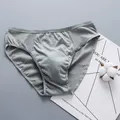 100% Cotton Mens Briefs Plus Size Men Underwear Panties Size L to 4XL Men's Breathable Panties Solid