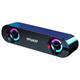 Cglfd Clearance Colorful Bluetooth 5.3 Sound Subwoofer High Power Home Video Desktop Wireless Strip Long Dual Speaker Bluetooth Speaker Sound Bar TV Karaoke Sound