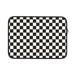 Bingfone Black And White Checkerboard Laptop Sleeve Case 13 Inch 360Â° Protective Computer Carrying Bag