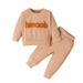 Toddler Boys Winter Long Sleeve Letter Prints Tops Pants 2Pcs Outfits Clothes Set for Children Clothes Baby Boy Toddler Boy Shirts 4T Baby Rompers Boy Short Sleeve Baby Bodysuit Boy