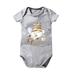 Baby Outfit Boys andGirls Bee Festival Fairy Cartoon Print I Love ! Print Short Sleeved Crawl Clothes 0 To 24 Months Kids Rompers for Girls Size 14-16 Girls Jumpsuit Size 7-8 Black