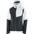 SALOMON Damen BONATTI TRAIL JKT W DEEP BLACK/WHITE, Größe L in Schwarz