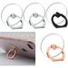 (2Silver+1Black+1Rose Gold) Cell Phone Ring Holder Stand Transparent Finger Grip Loop Mount 360 Degree Rotation and 180 Â°Flip Phone Kickstand Compatible with Universal Smart Phones Tablet and Case