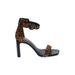 Rag & Bone Heels: Brown Leopard Print Shoes - Women's Size 37