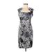 Vince Camuto Casual Dress - Sheath: Gray Dresses - Women's Size 6
