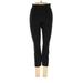 Nike Active Pants - Mid/Reg Rise Skinny Leg Cropped: Black Activewear - Women's Size Small