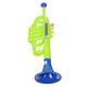 ibasenice 3 Pcs Simulated Musical Toy Toys Model Musical Instruments Plastic Trumpet Toy Colored Key Trumpet Birthday Party Favor Musical Instrument Toy Small Instrument for Kids Mini Child
