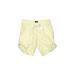 9/15 Exclusively for Saks Fifth Avenue Shorts: Ivory Print Mid-Length Bottoms - Women's Size 4 - Medium Wash