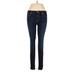 7 For All Mankind Jeans - High Rise: Blue Bottoms - Women's Size 28 - Dark Wash