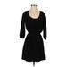 Charlotte Russe Cocktail Dress - Sweater Dress: Black Solid Dresses - Women's Size Small