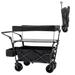 linor Stroller Wagons for 2 Kids, Collapsible Wagon w/ Seat Belt & Canopy (Stroller Wagon w/ Table) | Wayfair 1060189060