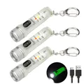 Mini lampe de poche TYPE-C étanche et fluorescente multifonction charge rapide magnétique pour