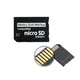 Adaptateur Micro SD vers Memory Stick Pro Duo carte mémoire PSP accessoire de jeu PSP