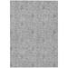 Silver Rectangle 8' x 10' Area Rug - Bungalow Rose Fareham Indoor/Outdoor Area Rug w/ Non-Slip Backing 120.0 x 96.0 x 0.19 in black/gray/white | Wayfair