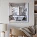August Grove® Farmhouse Bathroom Charm II - Bath & Laundry Metal Wall Decor Metal in Gray | 16 H x 16 W x 1 D in | Wayfair