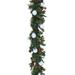 The Holiday Aisle® 7' Pre-Lit Garland w/ 10 Clear Lights | 9 H x 72 W x 6 D in | Wayfair 3E41C110241B4CE28423DA35DC290E54