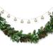 The Holiday Aisle® 6' Garland Pre-Lit w/ 10 Warm/Clear Lights in Brown/Green | 5 H x 72 W x 7 D in | Wayfair C1DD0A9E8568469B9D000C0E88F3492E