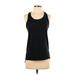 Nike Active Tank Top: Black Activewear - Women's Size Small