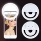 LED Light Ring USB Charge Led Selfie Ring Light Compatible with iPhone Samsung Xiaomi Mobile Phone