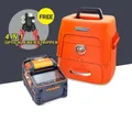 New AI-9 signal light fiber fusion splicer 10 languages freely switch built-in optical power meter