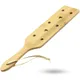 13.4inch Bamboo Wood Paddle Lightweight Thin Wooden Paddles with Airflow Holes for Light