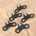 5Pcs Wood Clock Key Metal Clock Key Wood Clock Tools Winding Swiss Repair Tool Black