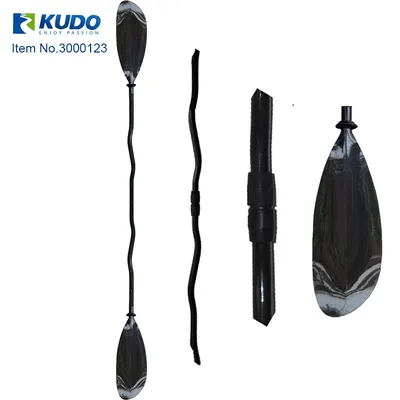 750g Bent Shaft Kayak Paddle For Inflatable Surfboard Lightweight Full Carbon Kayak Oars Adjustable Boat Oars Surfing Paddle