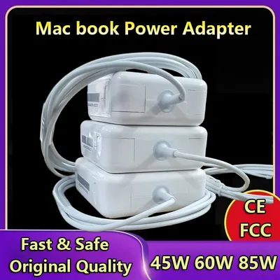 Compatible with Macbook chargers A1286 A1398 A1466 Power Adapter For Macbook Air Pro 45W 60W 85W Magsaf* 2 1 Magnetic Charger