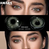 AMARA 1 Paar Farbe Kontaktlinsen für Augen OMG Serie Weiche Kontaktlinsen Schönheit Kontaktlinsen
