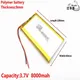 Good Qulity 3.7V 8000mAH 9060100 Polymer lithium ion / Li-ion battery for tablet pc BANK GPS mp3 mp4