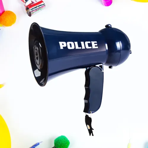 Megaphon Spielzeug Polizei Kinder Lautsprecher Zubehör Offizier Kostüm Lautsprecher Spielzeug Modell
